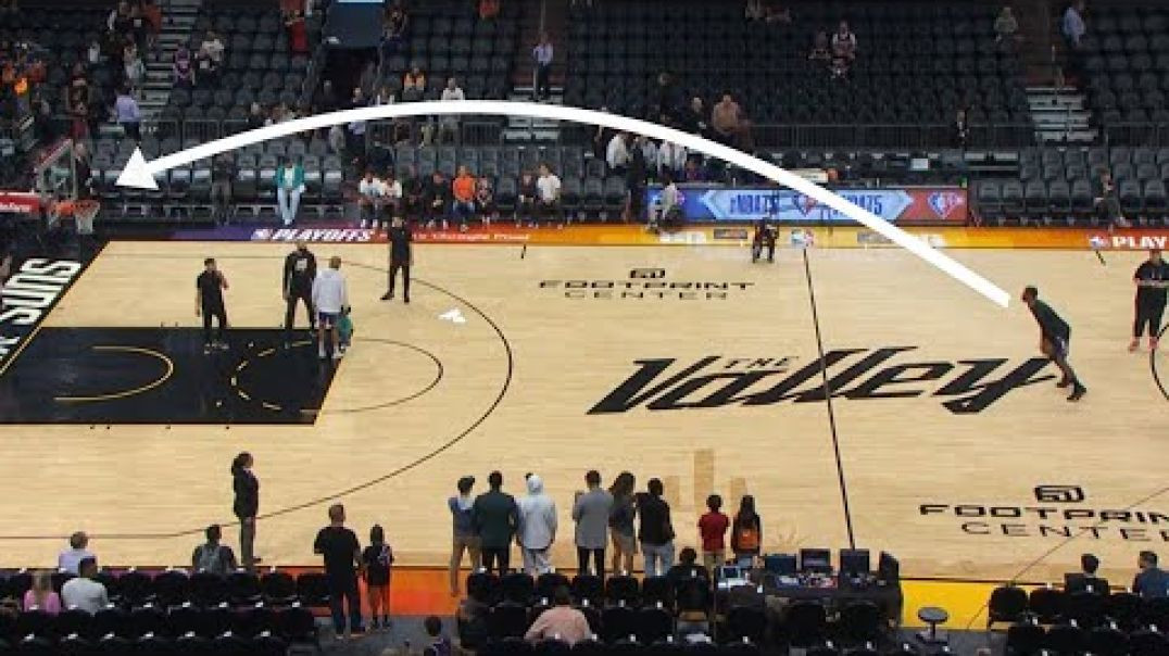 Some of the NBA s Best Pregame Trick Shots